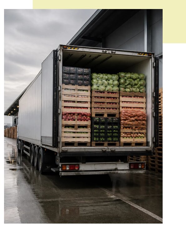 Перевозка плодоовощной продукции в Дмитров по цене от 5360 р. | Агросервис-Дмв